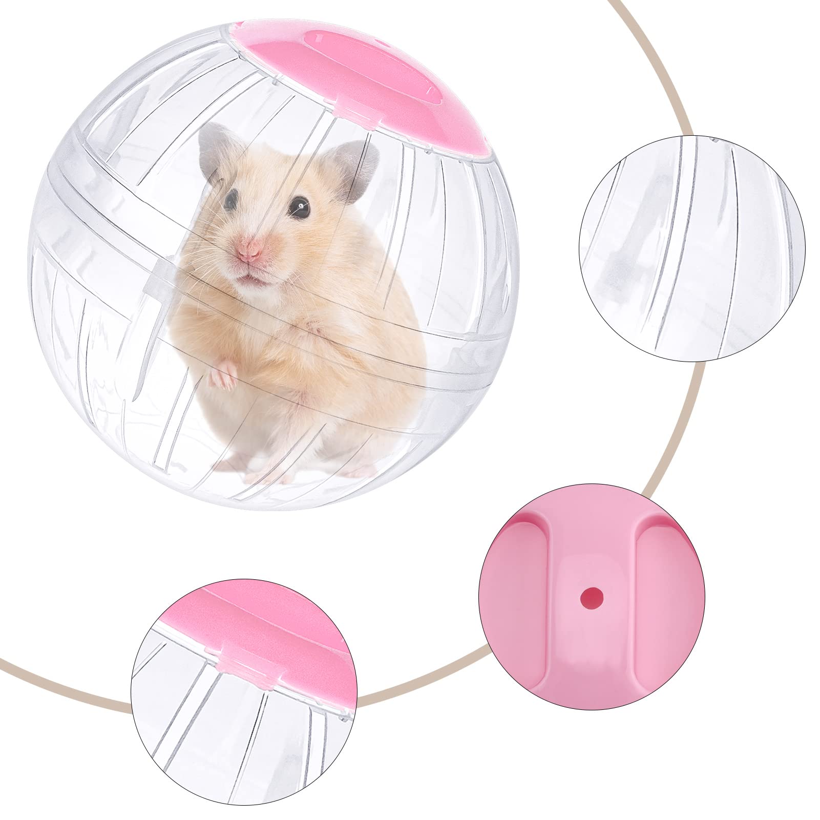 FANKUTOYS comparaison avec main montrant échelle adaptée pour hamsters