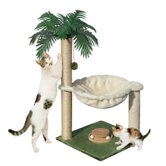 Fantasreen arbre à chat devant packaging montrant stabilité