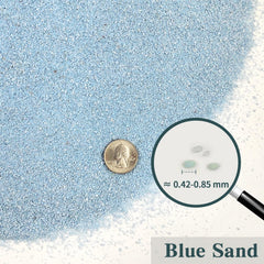 Gros plan sur la texture du sable FANTIAN montrant grains denses, stabilité