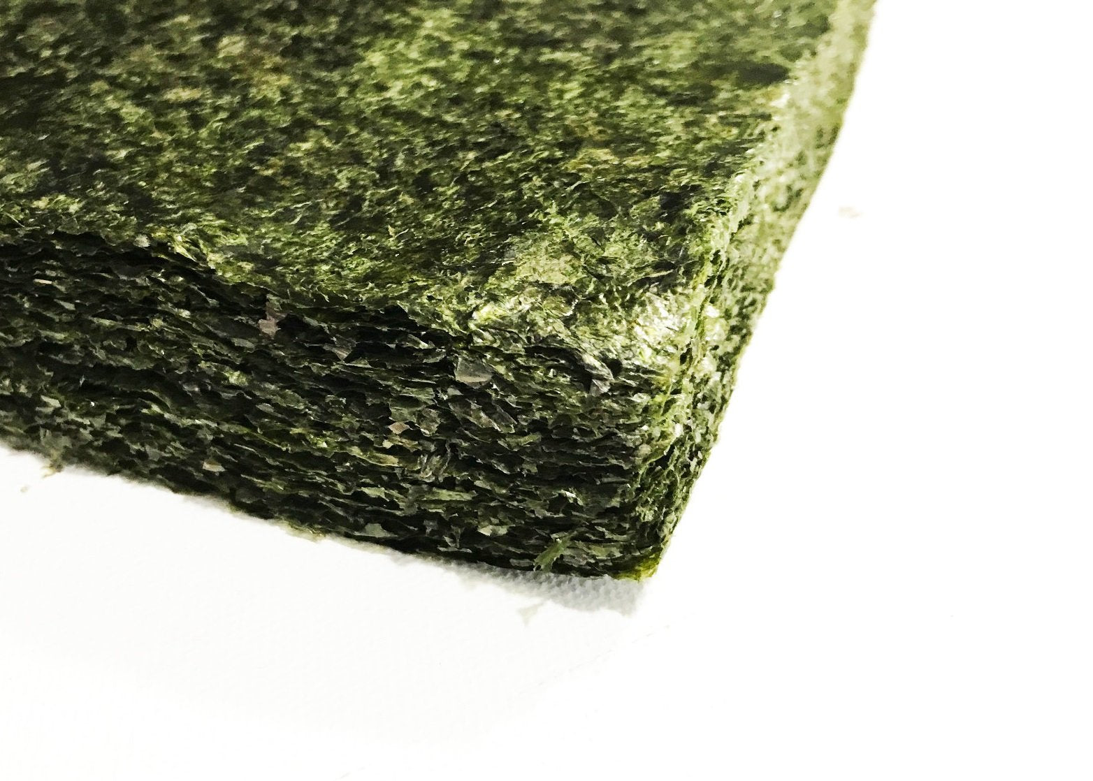 Far Edge Aquatics gros plan texture d'algue séchée, apparence intacte et durable