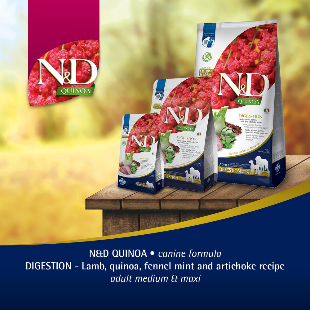 Deux formats Farmina 5.5lb et 15.4lb pour différentes routines familiales