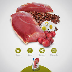 Farmina N&D étiquette nutritionnelle lisible, présente les informations clés