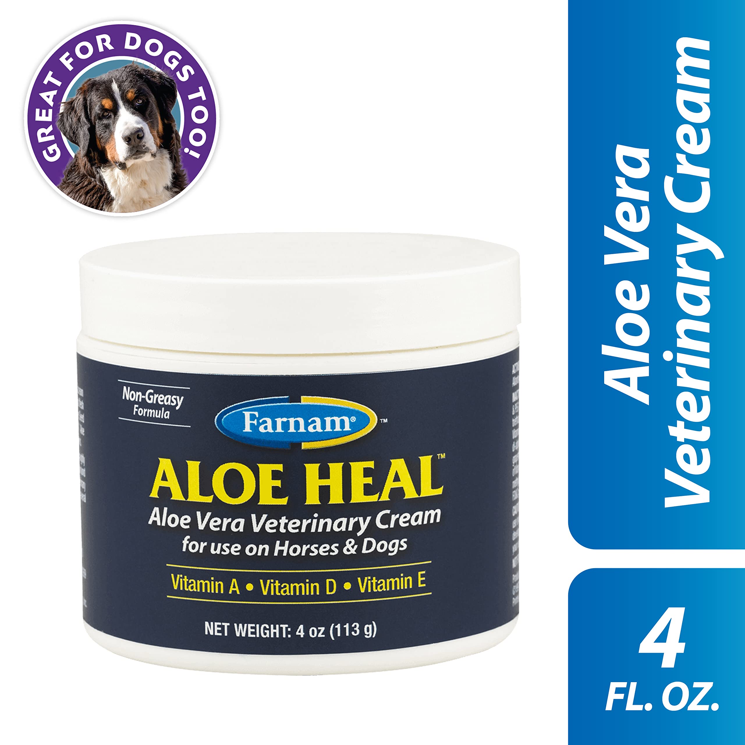 Farnam Aloe Heal texture crème gros plan apaisante et non grasse pour cicatrisation