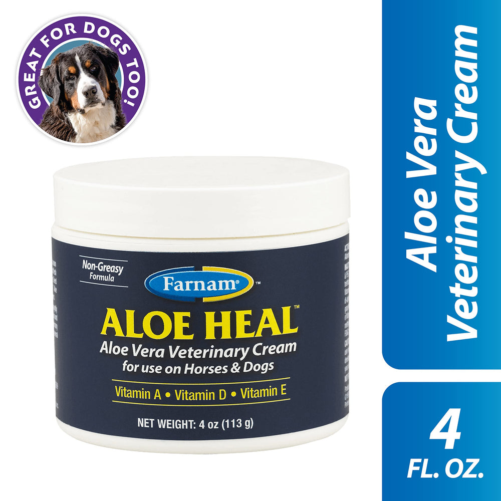 Farnam Aloe Heal texture crème gros plan apaisante et non grasse pour cicatrisation
