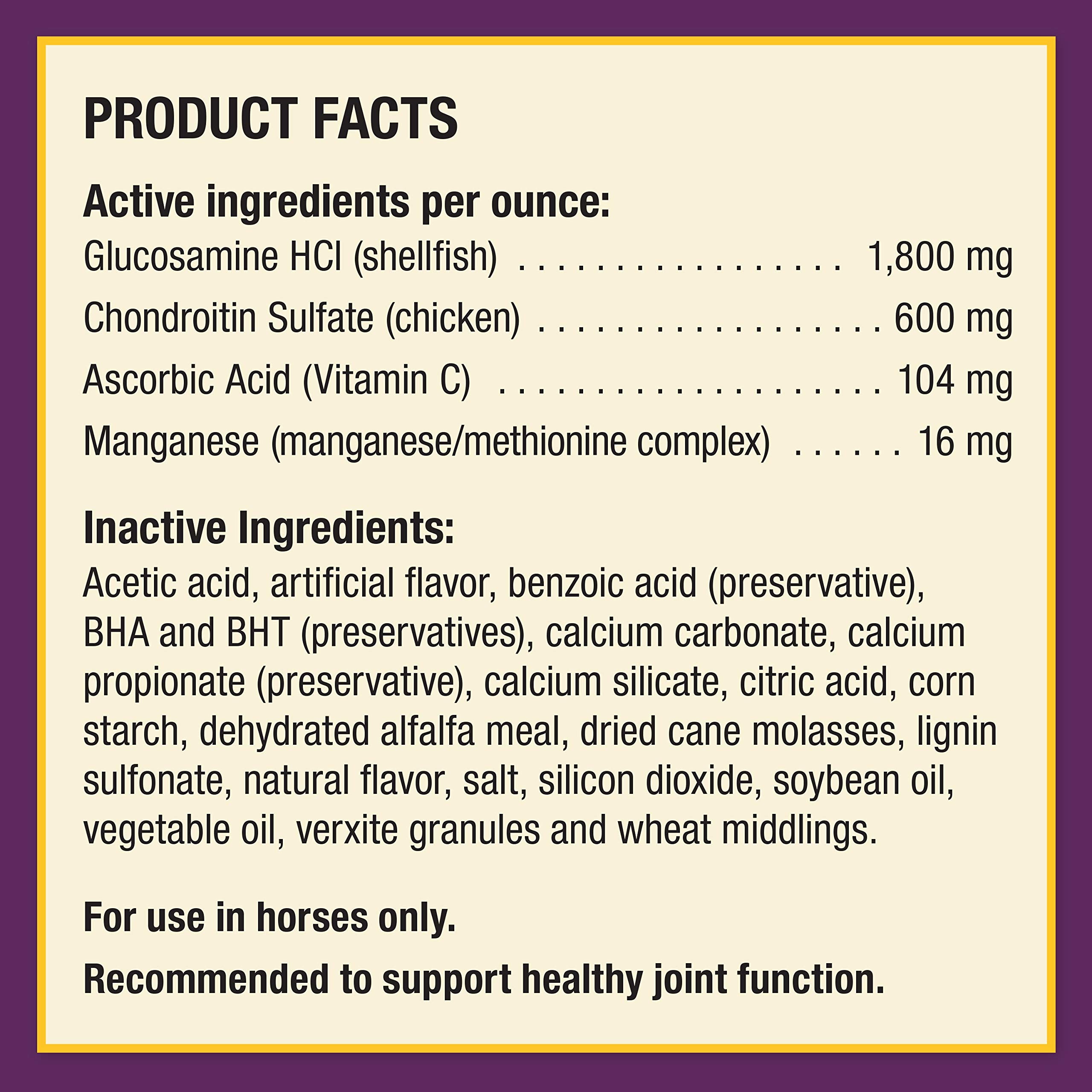 Farnam Horse Health gros plan sur granulés montrant texture et appétence