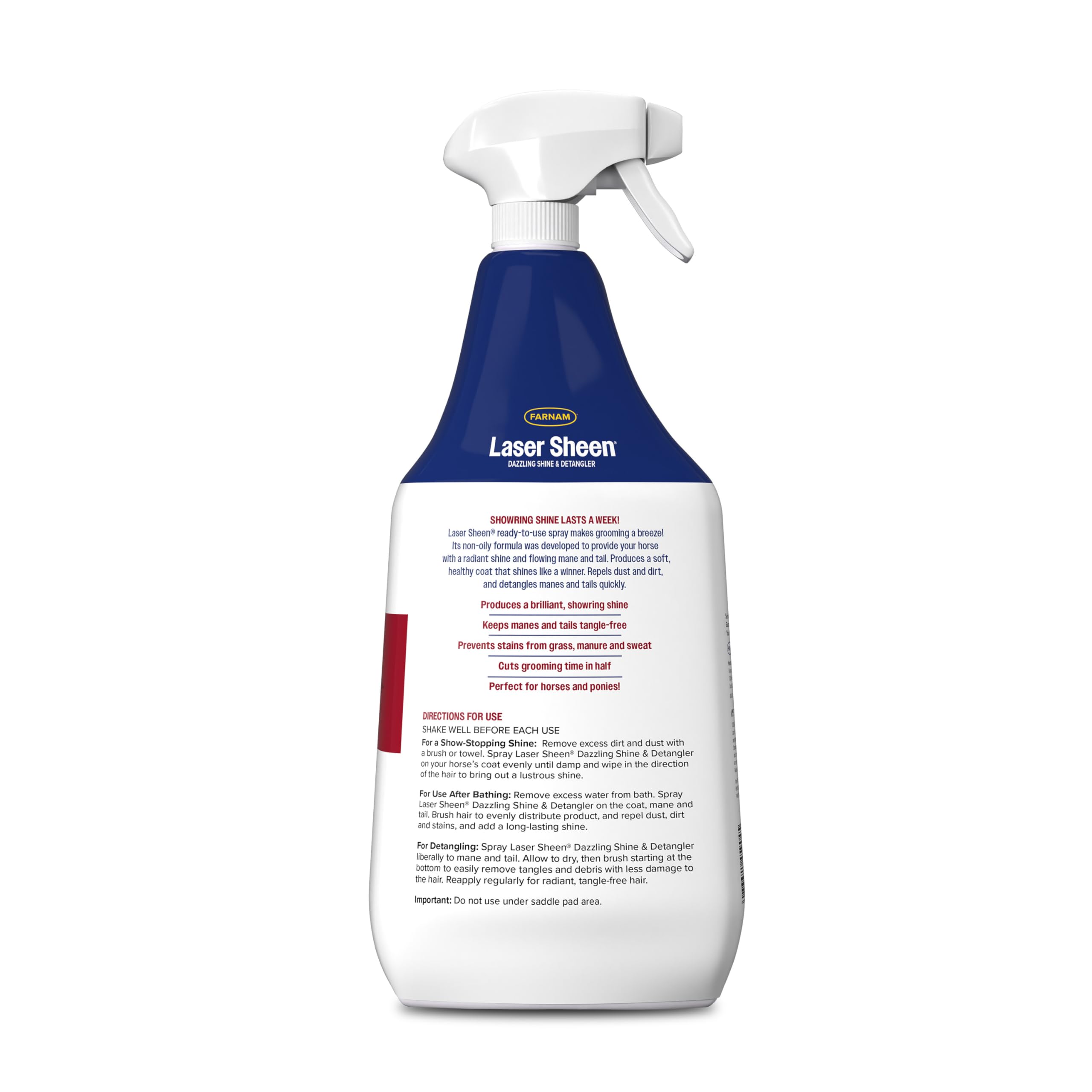 Farnam étiquette avec instructions pour usage sûr et simple