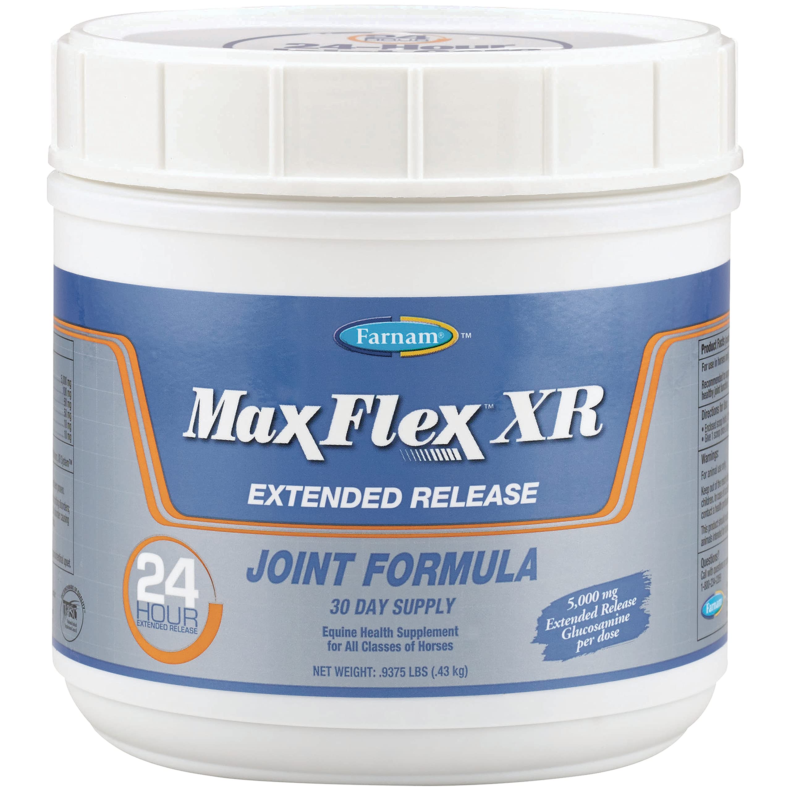 Écurie et style de vie montrant Farnam MaxFlex XR intégré aux soins