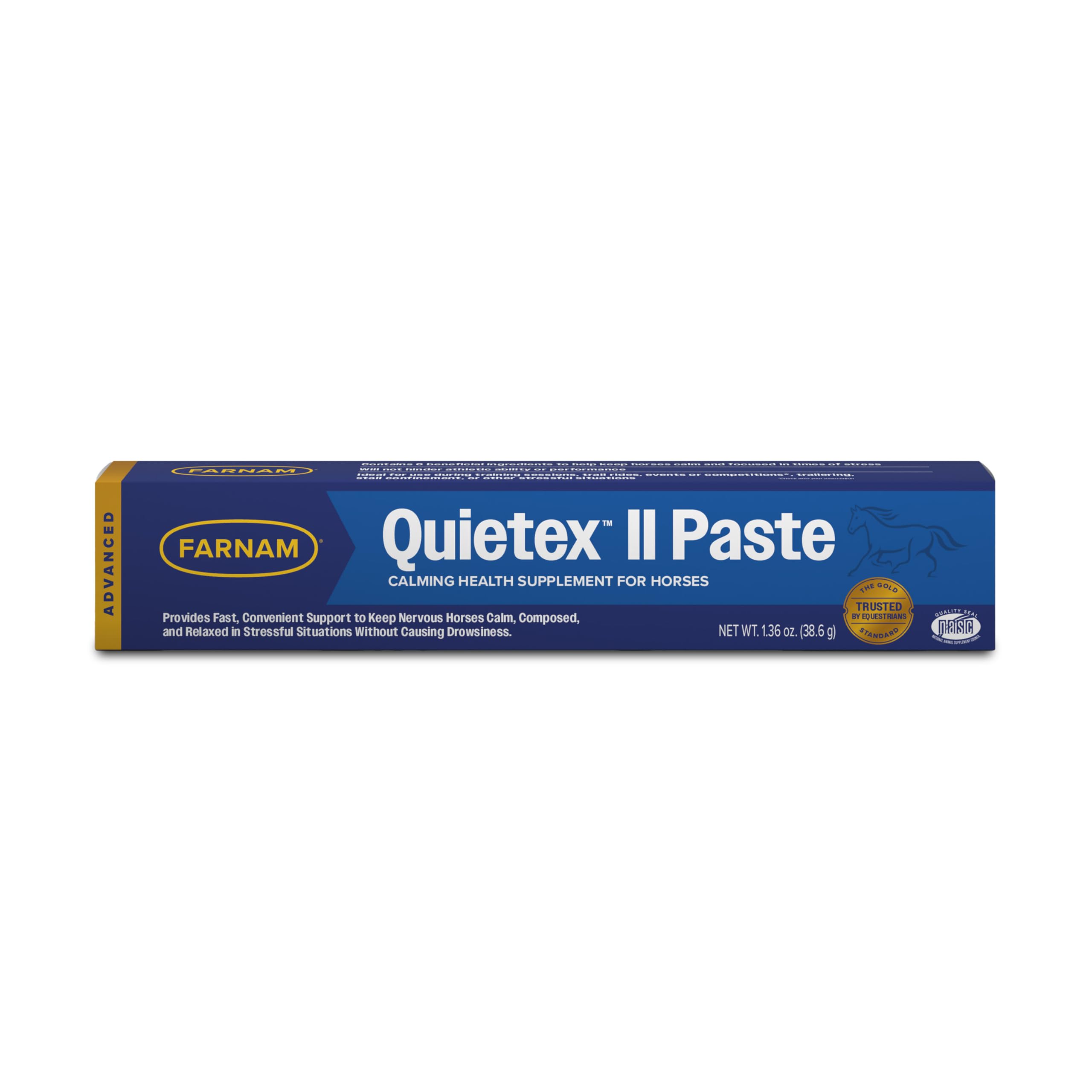 Farnam seringue Quietex II face visible bénéfice administration pratique