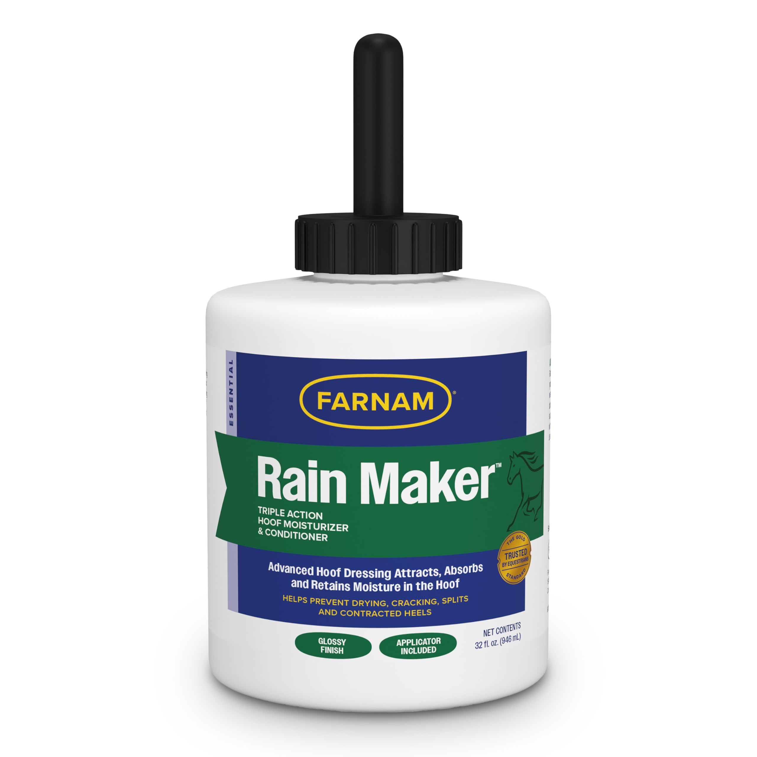 Farnam emballage avant montrant flacon 32 fl oz et brosse pour application pratique