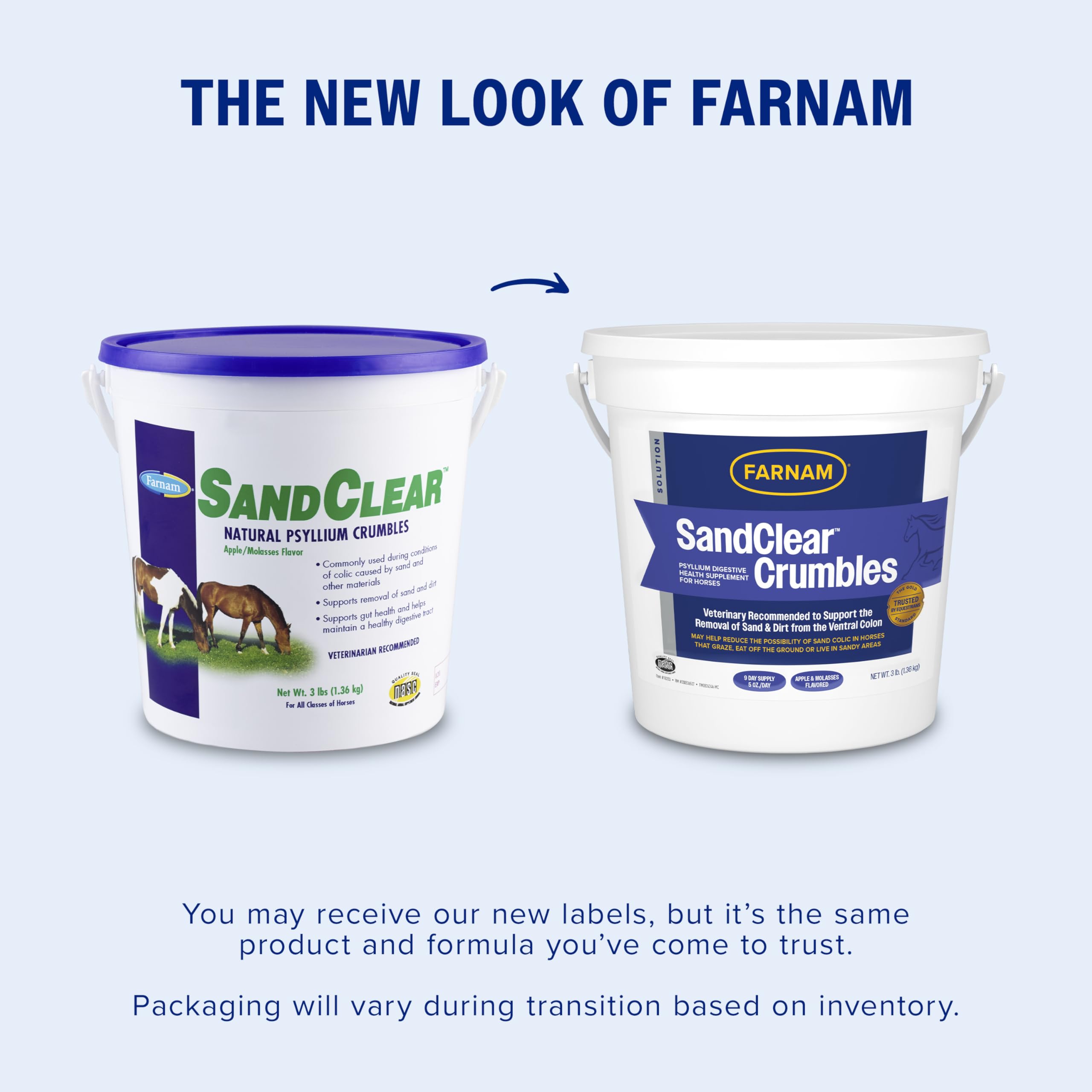 Farnam gros plan crumbles montrant texture et appétence