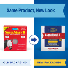 Farnam SuperMask II détail de la polaire évitant les irritations