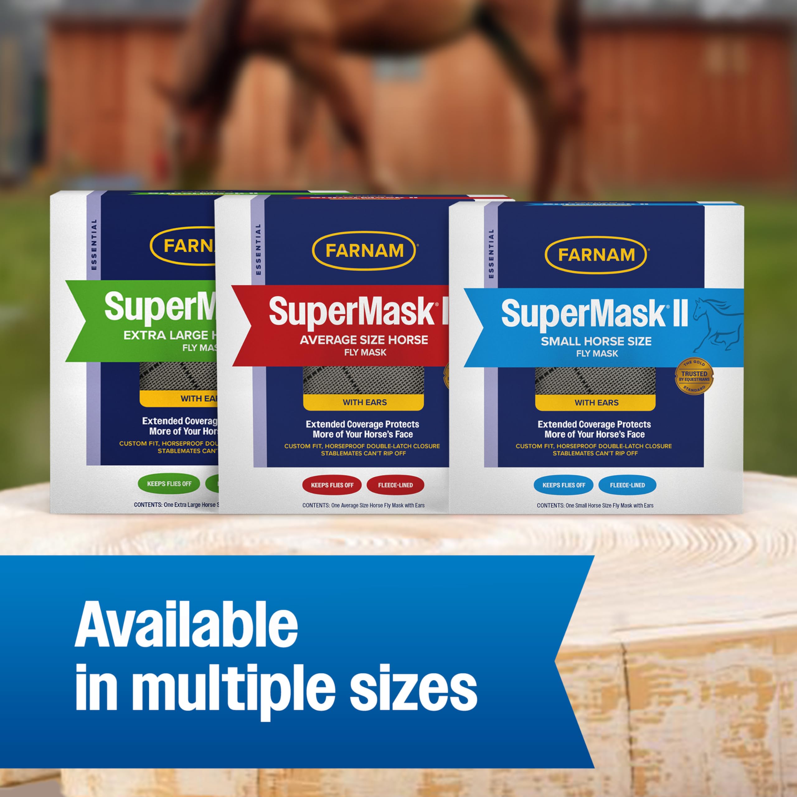 Farnam SuperMask II étiquette d'identification facilitant repérage