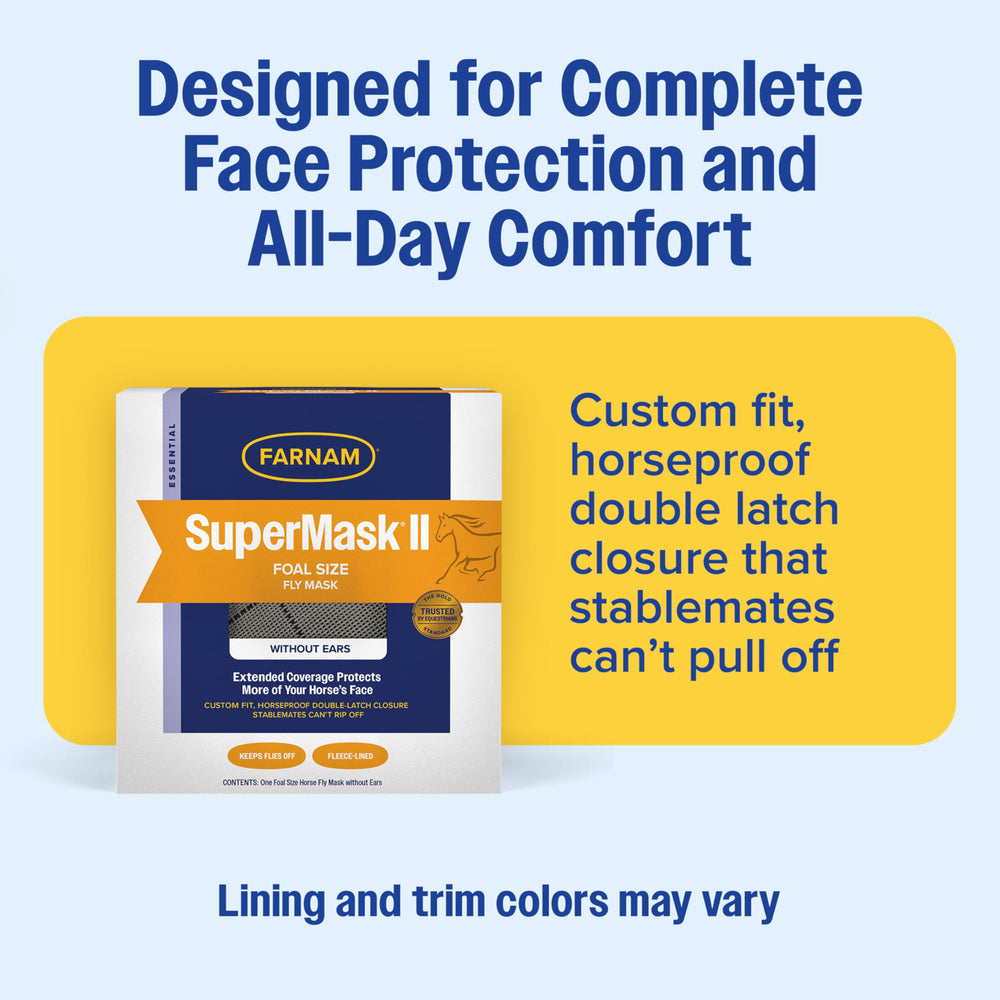 Farnam SuperMask II rebord polaire réduisant les frottements
