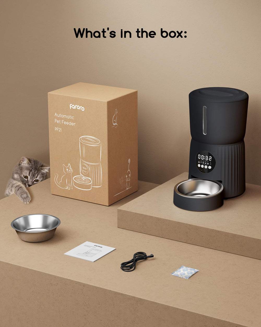 faroro emballage complet avec câble et composants inclus
