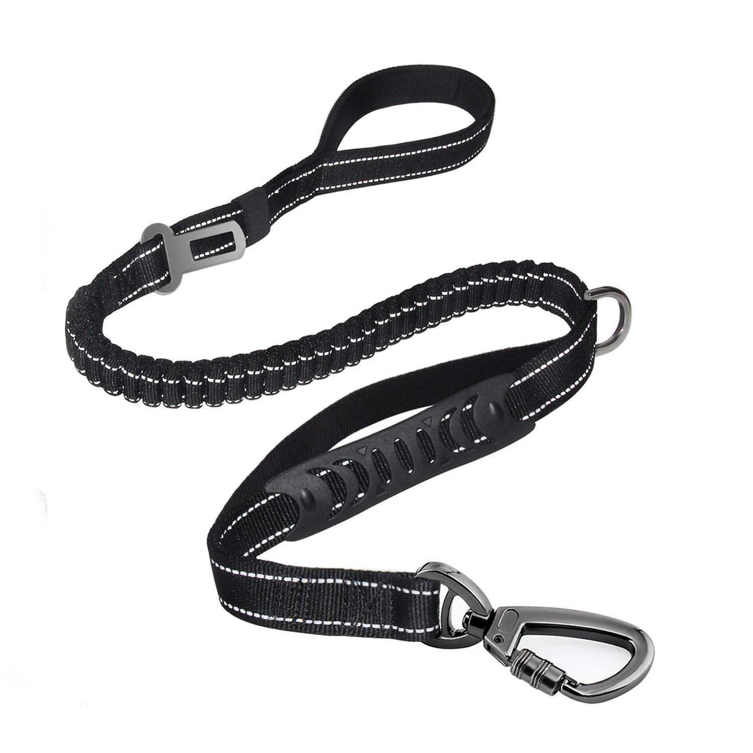 Fashion&cool laisse bungee face avant montrant robustesse et longueur réglable