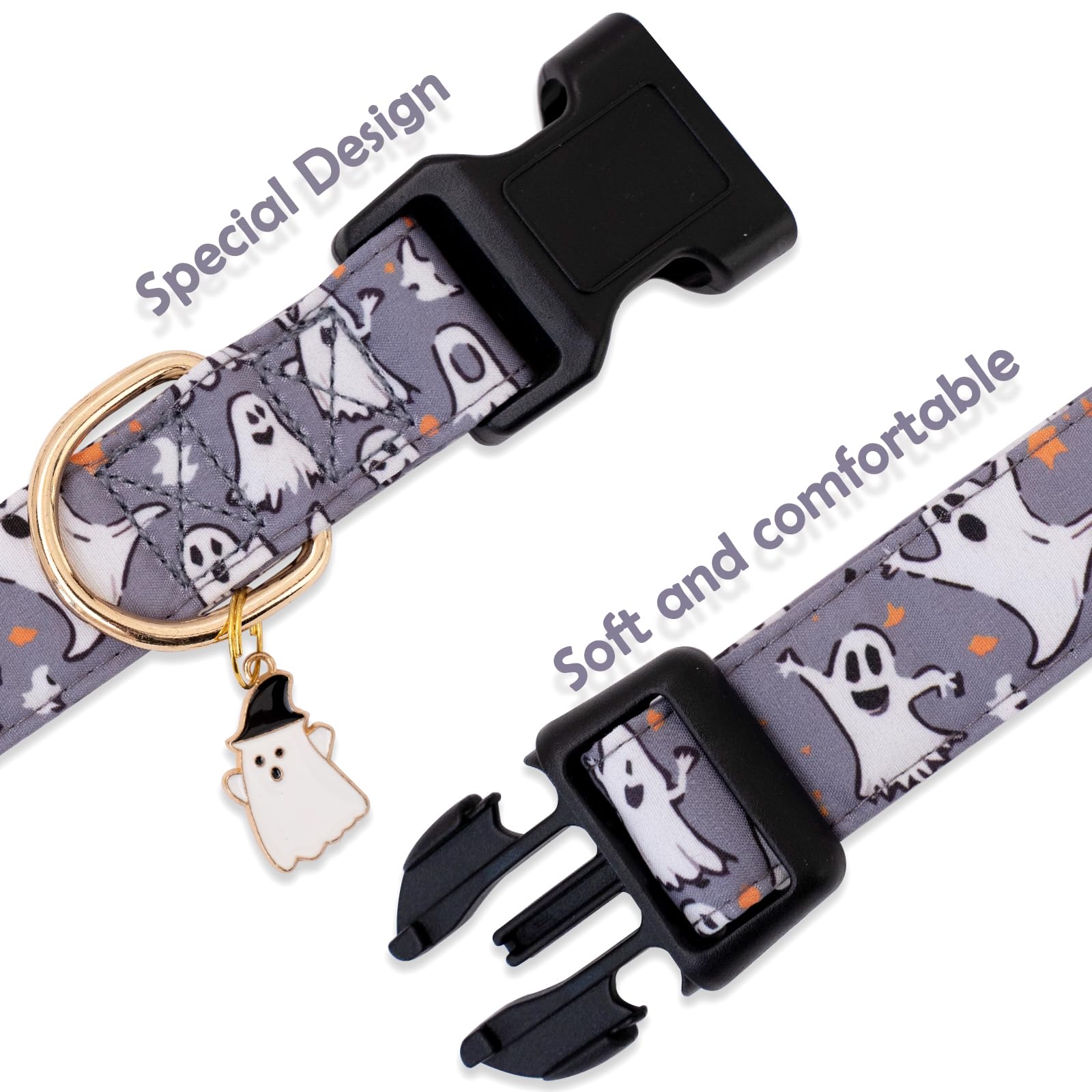 Faygarsle collier porté par chien en promenade, style festif et confort