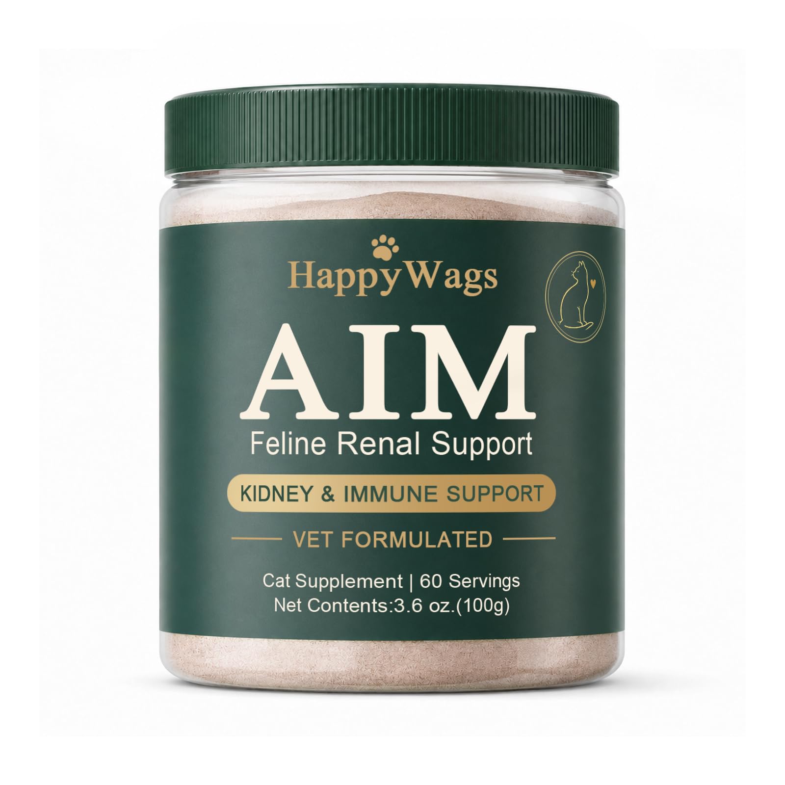 FBDAZOLE HappyWags emballage avant montrant 100g et bénéfice praticité