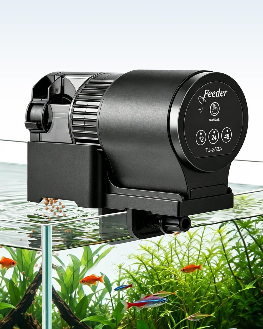 FEDOUR face avant du distributeur montrant réservoir 110ml et design pratique