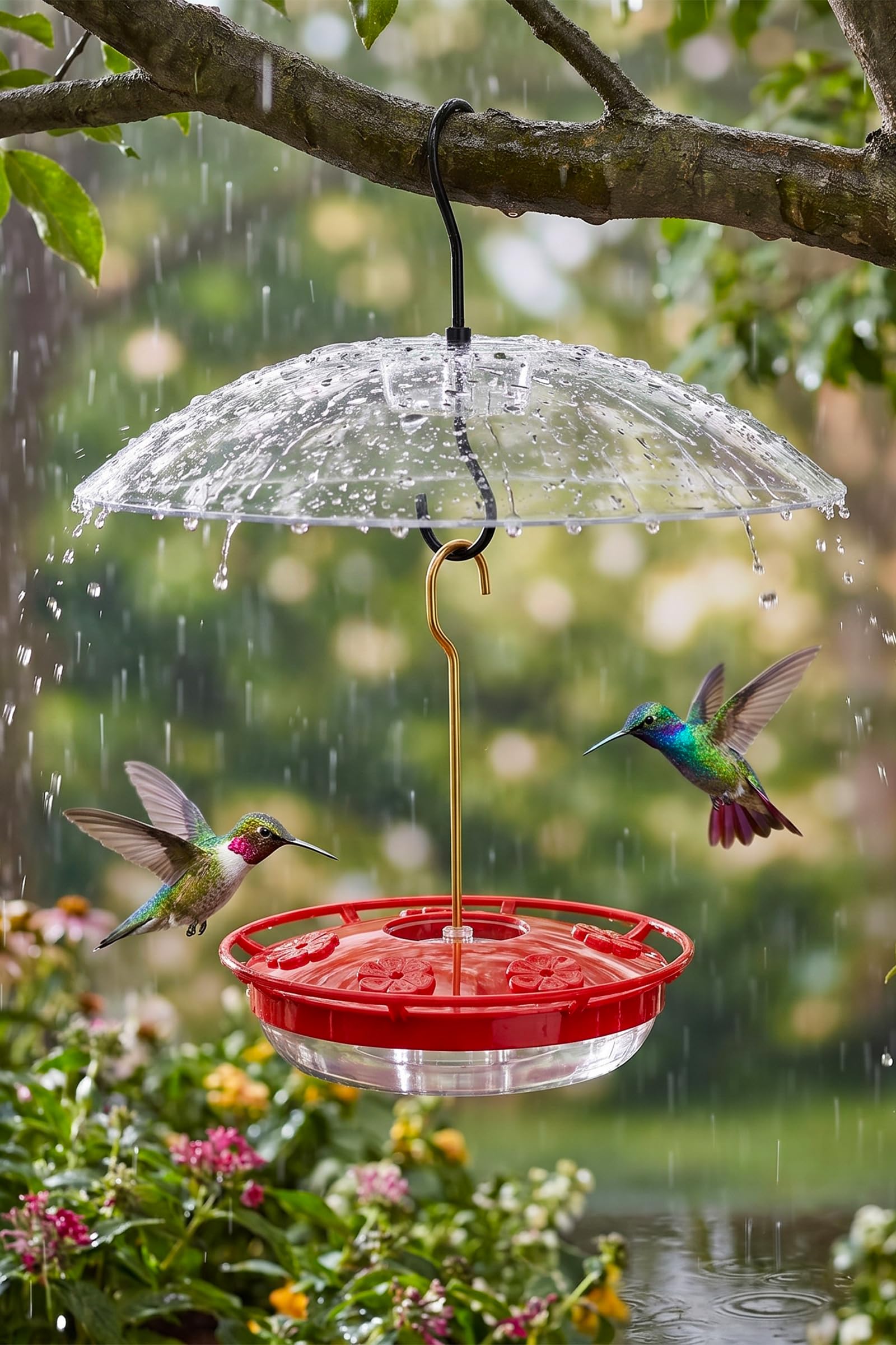 FEED GARDEN mangeoire colibri vue avant attire les oiseaux facilement