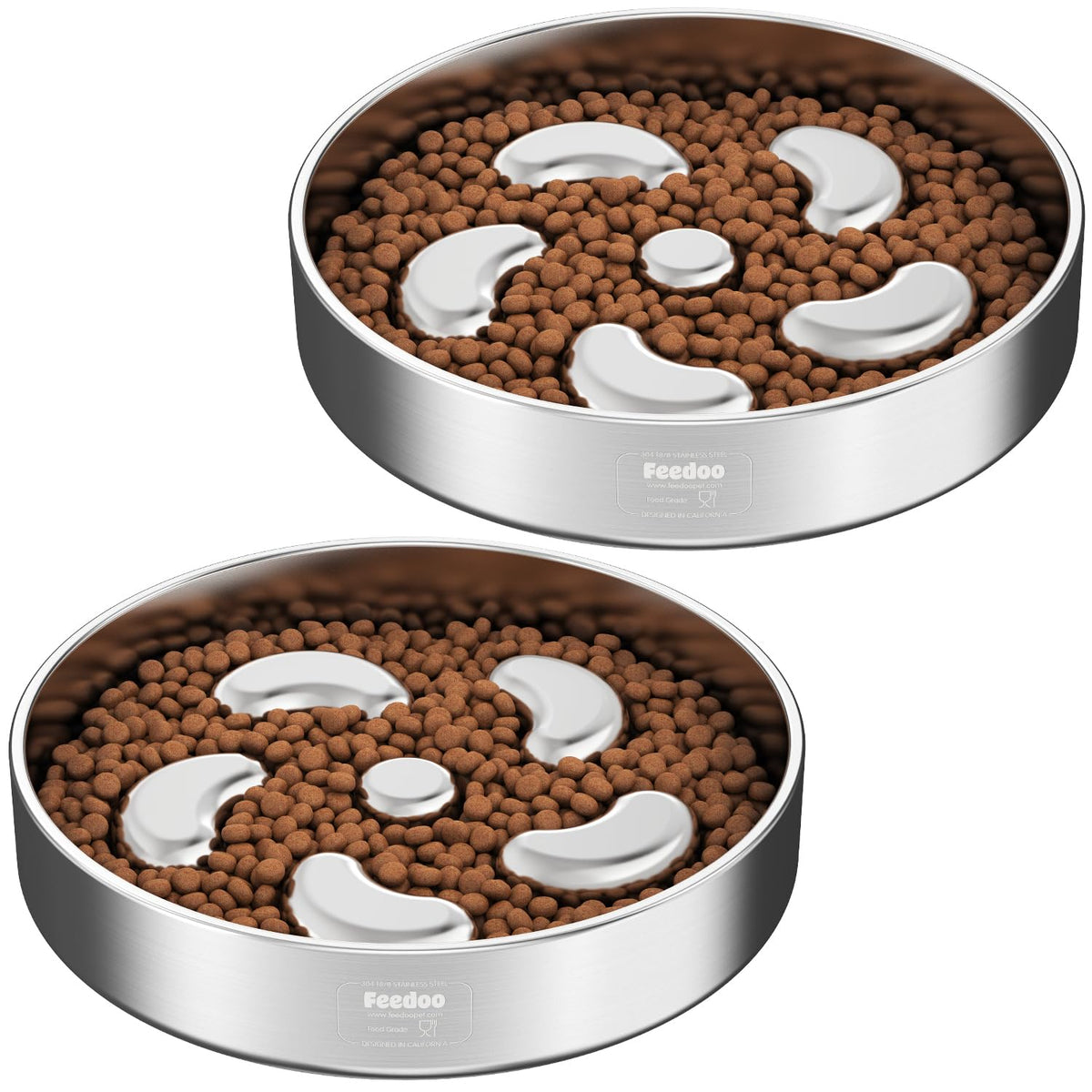 Feedoo gamelle avant packaging montrant design et capacité pratique