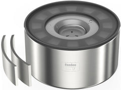 Feedoo gamelle face avant en acier inox, maintien de l'eau fraîche