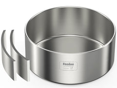 Feedoo gamelle inox face avant montrant design élégant et robustesse