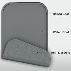 Feedoo texture de surface silicone facile à nettoyer et durable