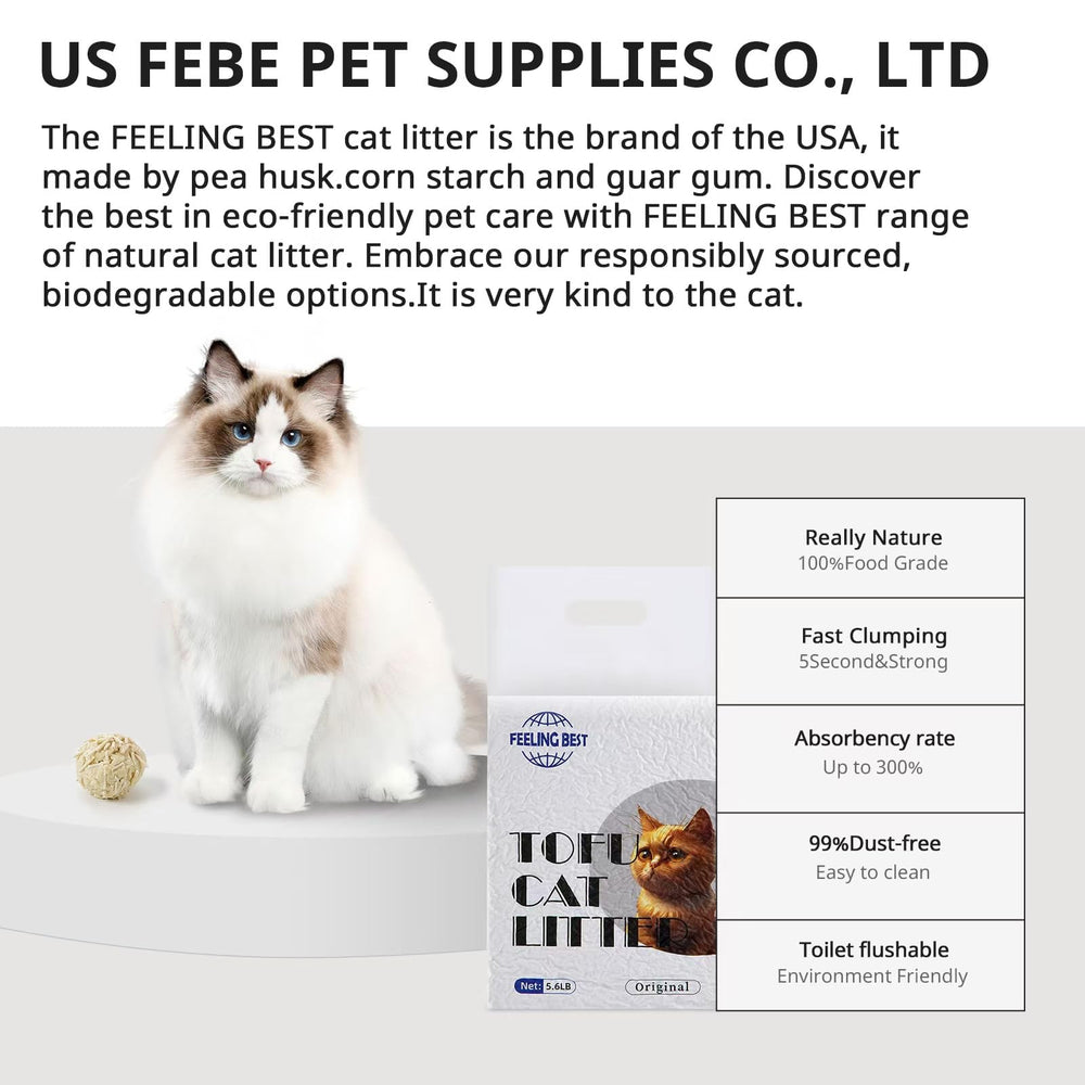 FEELING BEST comparaison taille main montrant granulés compacts et maniables