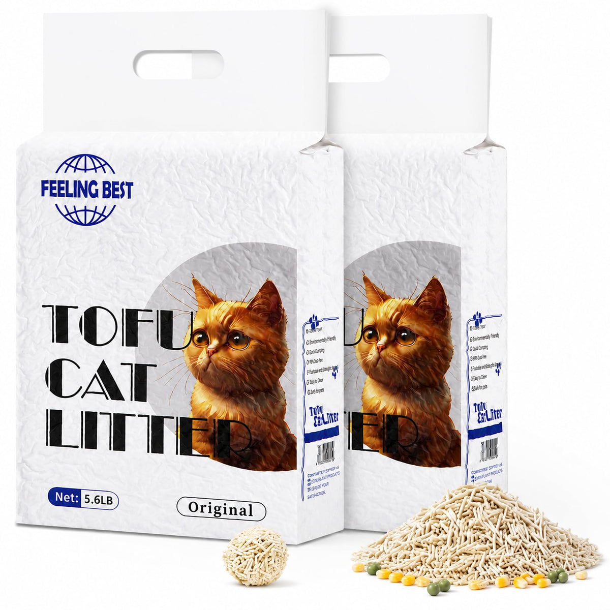 FEELING BEST emballage avant montrant les informations produit et avantages