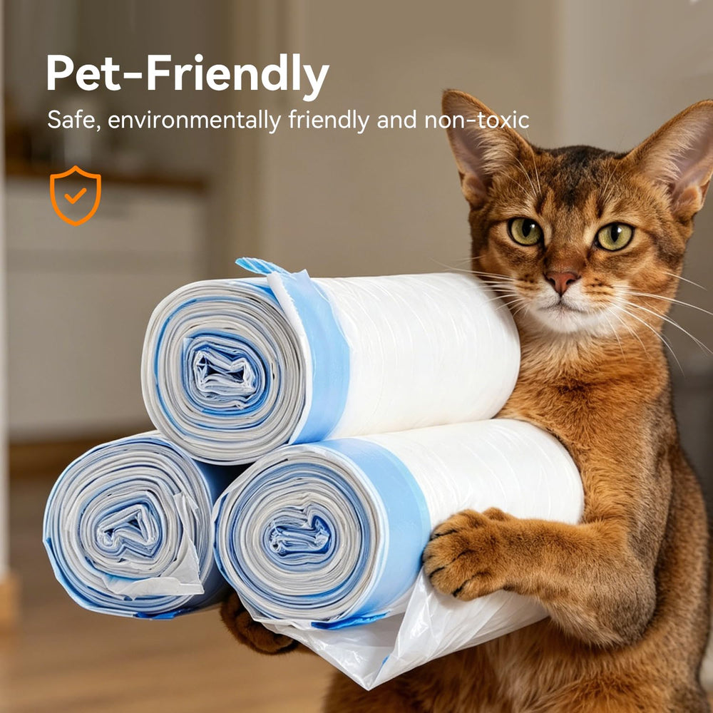 FEELNEEDY bac à litière propre en contexte domestique montrant hygiène simplifiée
