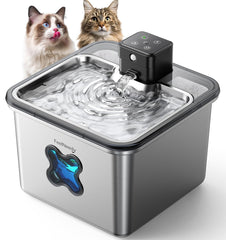 FEELNEEDY packaging avant montrant la fontaine et ses caractéristiques