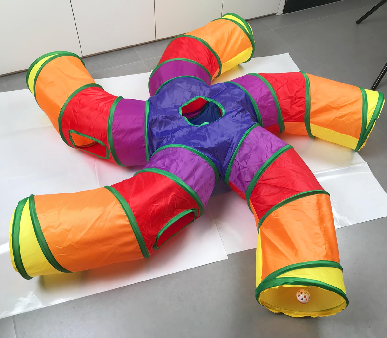 Feesok zoom sur tissu polyester résistant montrant durabilité