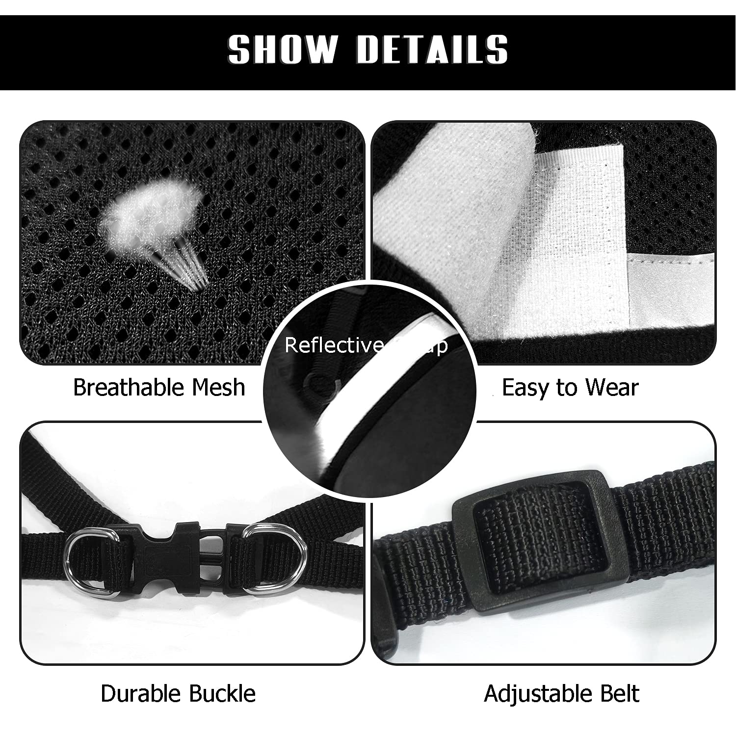 FEimaX boucles latérales faciles à clipser pour mise en place rapide