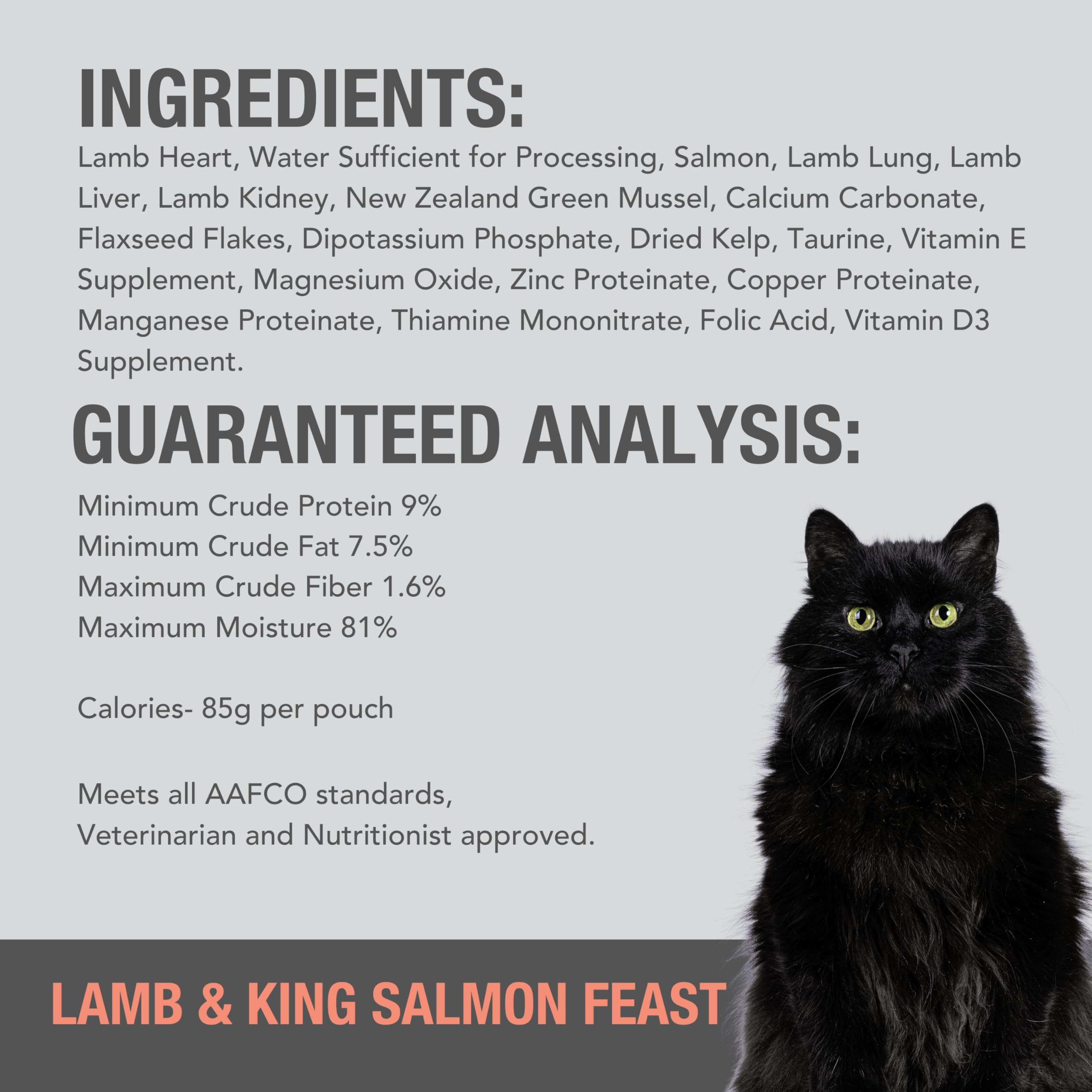 Feline Natural pack variété présenté ensemble pour comparer recettes et formats