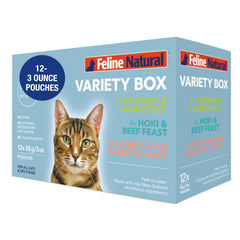 Feline Natural sachet avant montrant emballage appétent et pratique de service