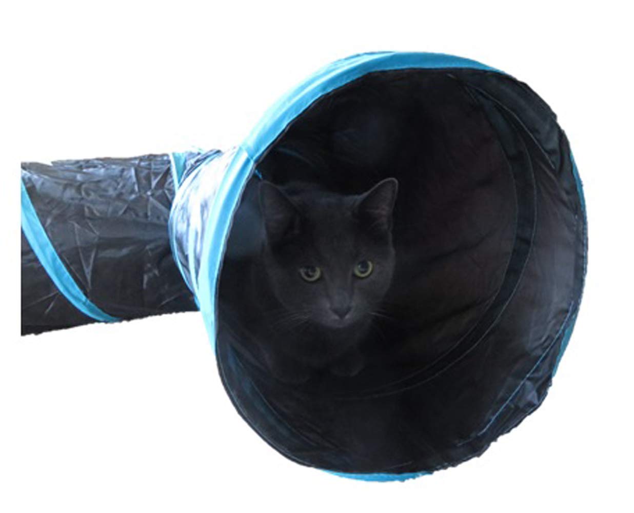 Feline Ruff tunnel replié compact facile à ranger et transporter
