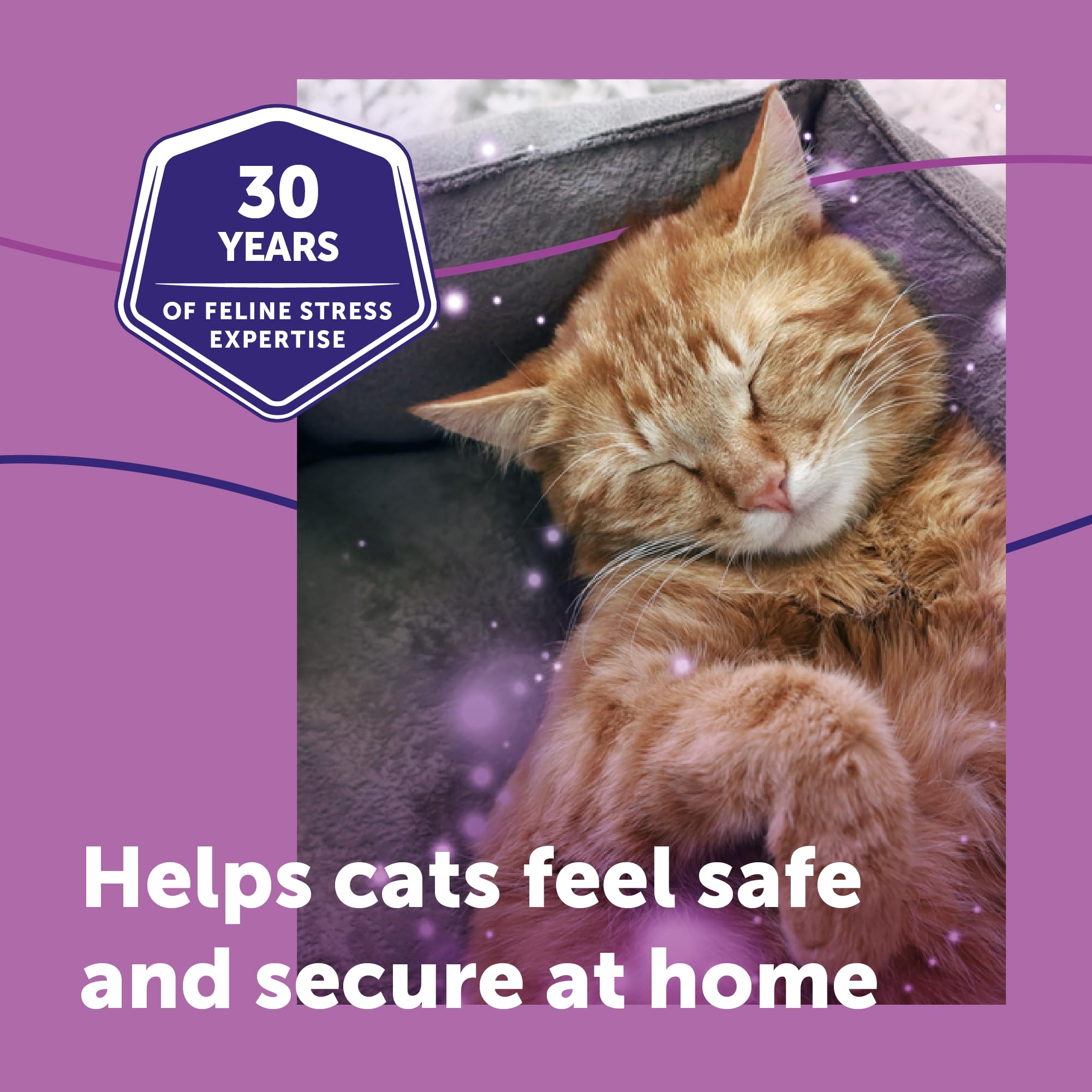 FELIWAY recharge gros plan sur le flacon soulignant diffusion sûre