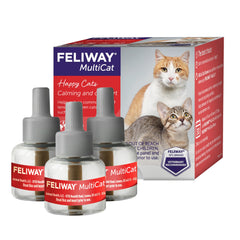 FELIWAY MultiCat emballage face montrant le pack et bénéfice calme