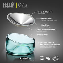 Felli assiette amovible retirée, démontage simple pour lavage