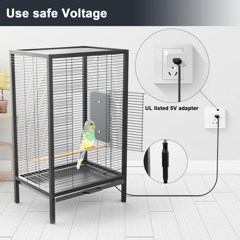 Fenocran emballage et accessoires incluant adaptateur USB 5V et instructions d’installation