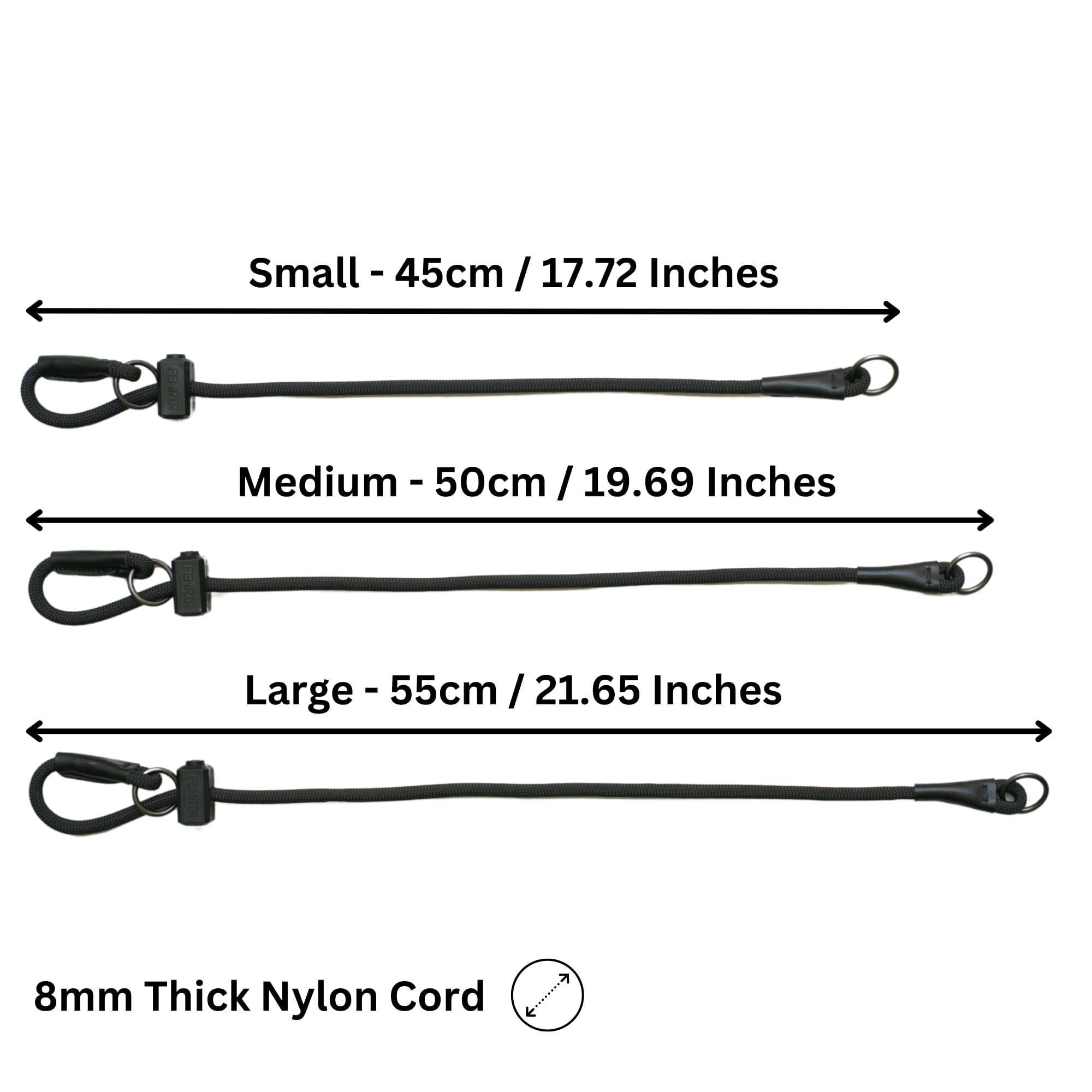 Fenrir collier comparaison taille échelle aide à choisir la bonne taille
