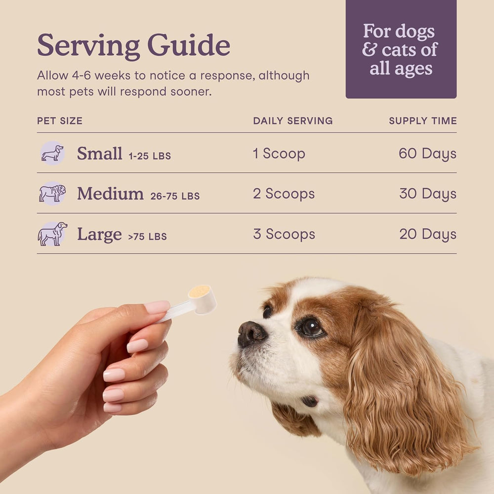 Fera Pets cuillère mesure pleine, dosage simple et pratique