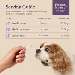 Fera Pets cuillère mesure pleine, dosage simple et pratique