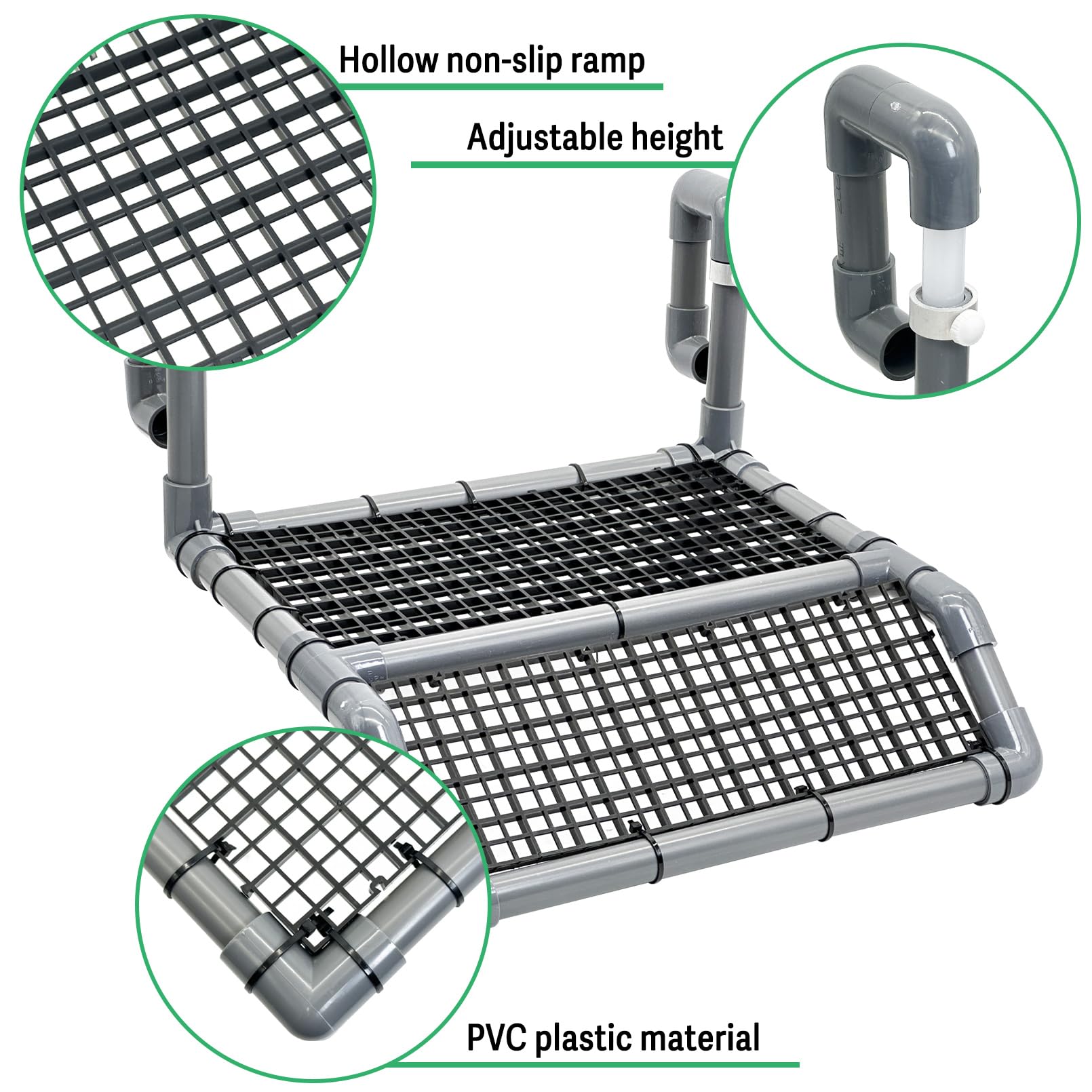 Fhiny détail matériau PVC durable facile à nettoyer et entretenir