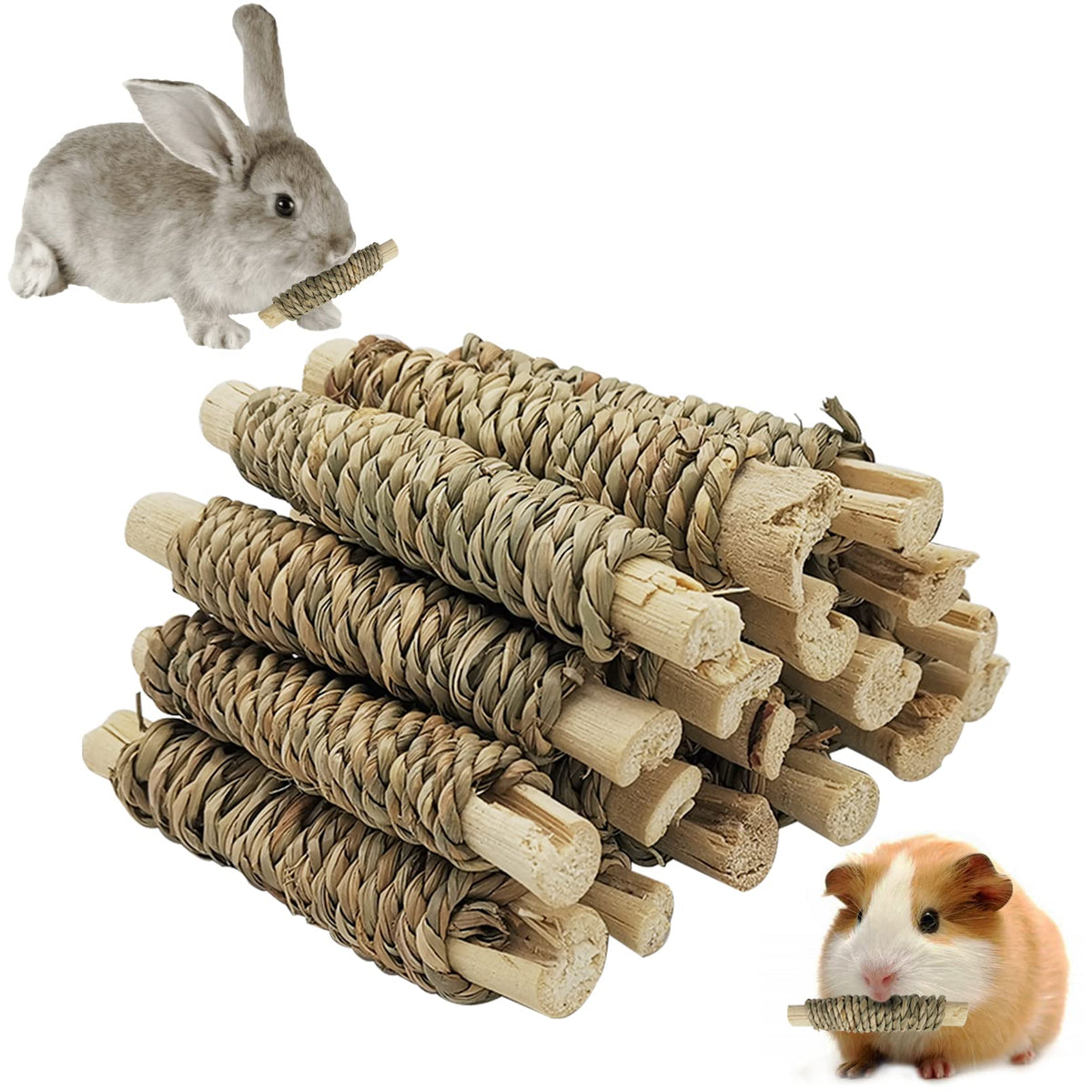 Fhiny emballage 18 bâtonnets naturels, apport de mastication facile