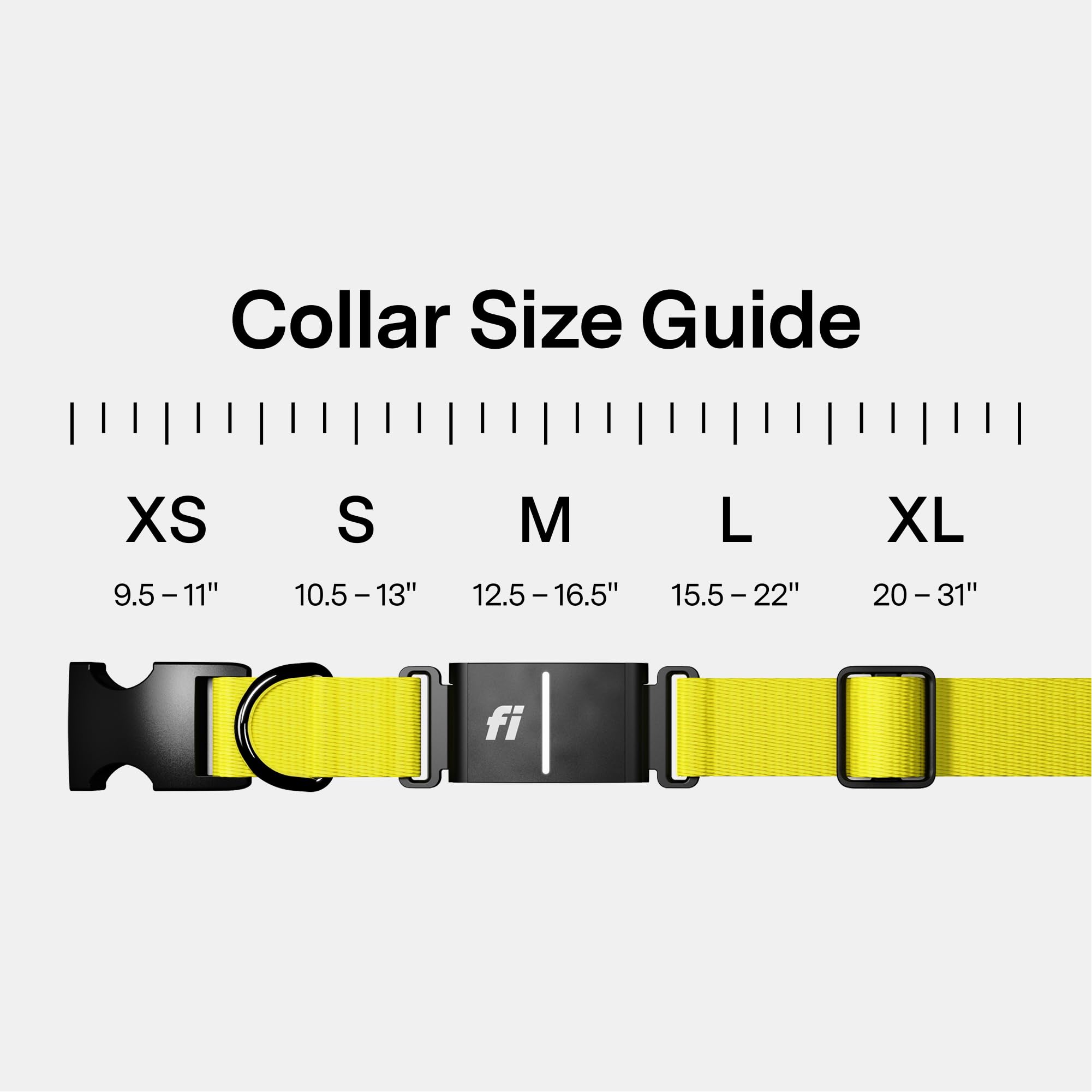 Fi collier Series 3+ posé sur station de charge sans fil pratique