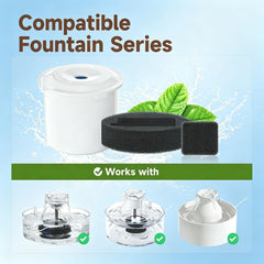Gros plan sur filtre Ficuswin montrant couches multi-filtration pour eau claire