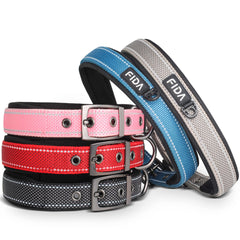 Fida collier boucle métal solide pour maintien durable