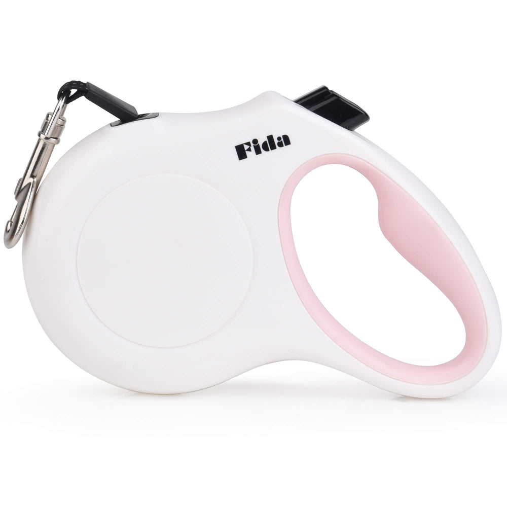 Fida face avant en blanc montrant boîtier durable et compacité pour transport
