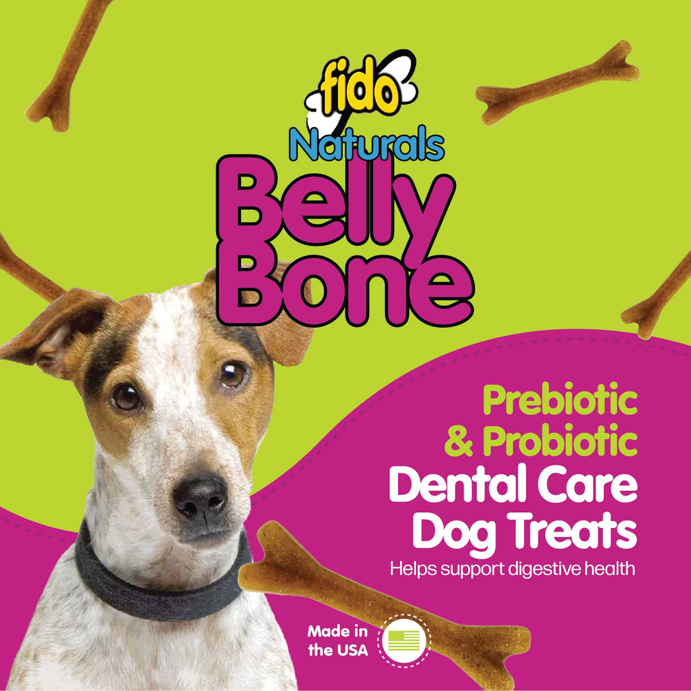 Fido gros plan sur os individuel illustrant forme et facilité de mastication